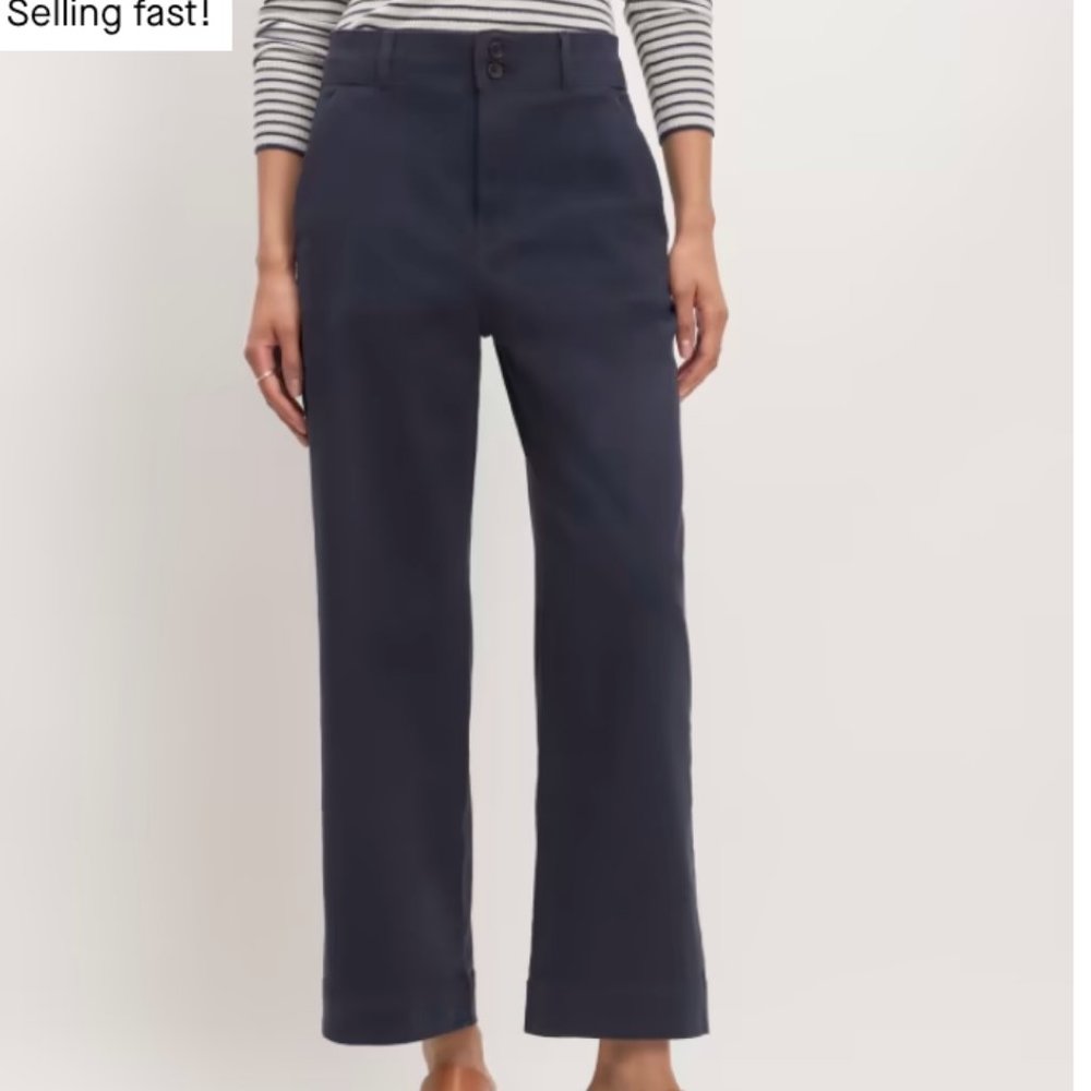 The Organic Wide-Leg Pant